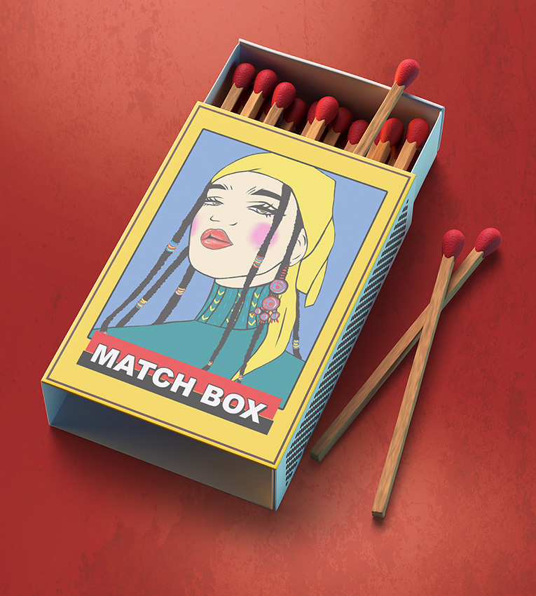 Personalized Match Boxes